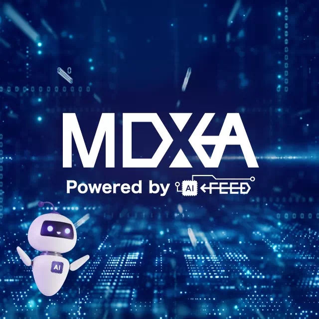 MDXA（エムデクサ）Powered By AI Feedの紹介